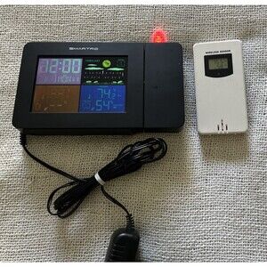 SmartPro Time & Temperature Projection Alarm Clock